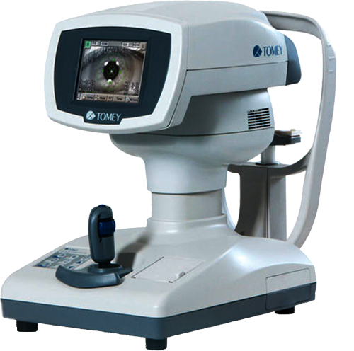 Tomey RT-7000 auto-refractometer and corneal topographer